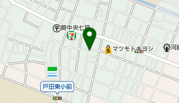 みなと理容の地図画像