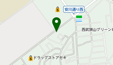 はなわ内科・胃腸内科クリニックの地図画像