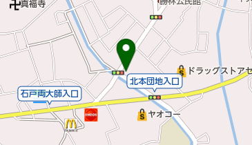 ヤクルトコスメティックサロン北本の地図画像