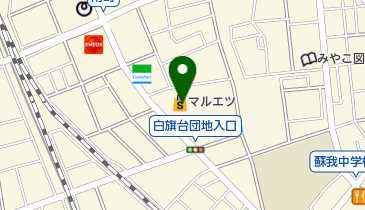 美容室ディオンの地図画像