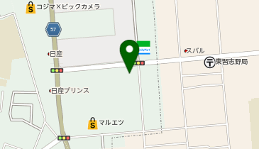 河内屋東習志野店の地図画像