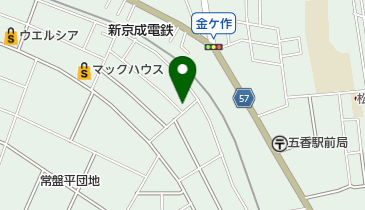 犬の美容室ロコの地図画像