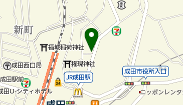 ヨネダカメラ本店の地図画像