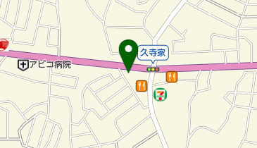 エホバの証人の我孫子会衆の地図画像