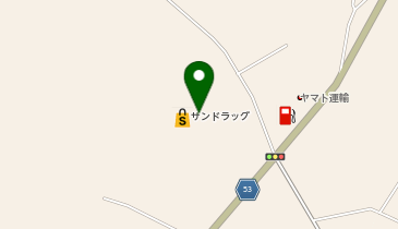 ランドロームフードマーケット東吉田店の地図画像
