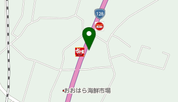 明治さわやか宅配大原センターの地図画像