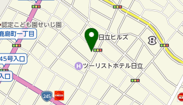ディープブルーの地図画像