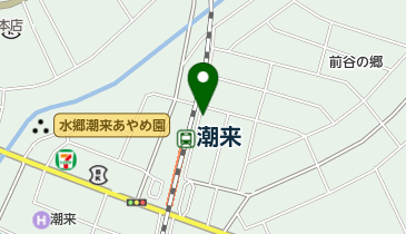 天下茶屋の地図画像