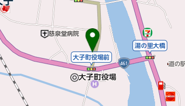 会津屋青果物店の地図画像