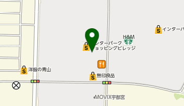 ラウレア・インターパークショッピングビレッジ店の地図画像