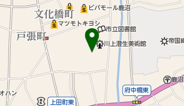 鹿沼市文化活動交流館の地図画像