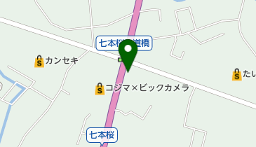 わんわん美容室プリティの地図画像