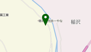 寒井観光余一やなの地図画像