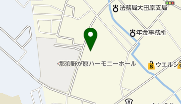 ライフサロン栃木大田原店の地図画像