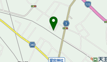 フルベール化粧品相生の地図画像