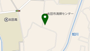 エコネット・おおたの地図画像