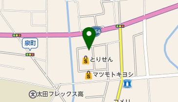 美容室スキップ下田島店の地図画像