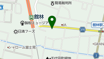 アニマー湯館林店の地図画像