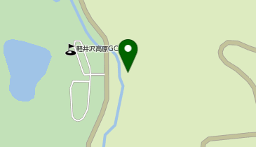 信越ゴルフパークの地図画像