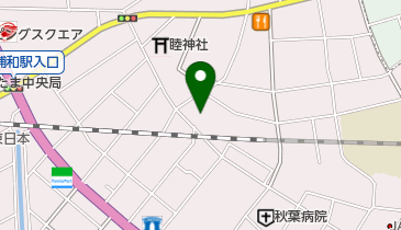 わくわく子供の家の地図画像