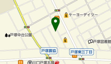 NAOゴルフスクールの地図画像