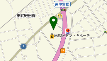 株式会社大栄青果春日部店の地図画像