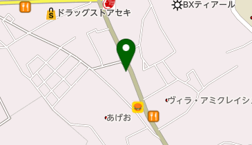 麻雀クラブ三車線の地図画像