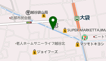 株式会社マスヤ 大袋店の地図画像