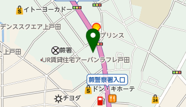 有限会社ザクセン蕨工場の地図画像