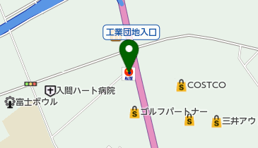 徳樹庵入間店の地図画像