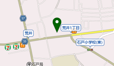 清水金物店の地図画像