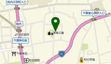 中野栄光会館の地図画像