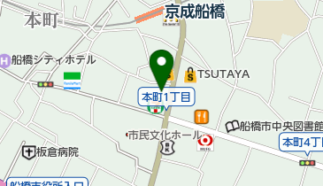 倉部話し方教室の地図画像