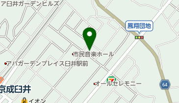 おおの鍼灸整骨院の地図画像
