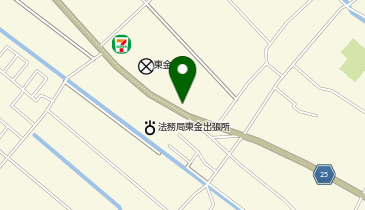 ガーデンコート東金の地図画像