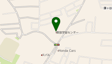 鎌ケ谷市役所東部学習センターの地図画像