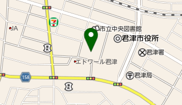 君津市 生涯学習交流センター君津中央公民館の地図画像