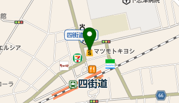 ベルシェーブの地図画像