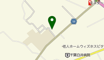 介護ショップしろい手の地図画像