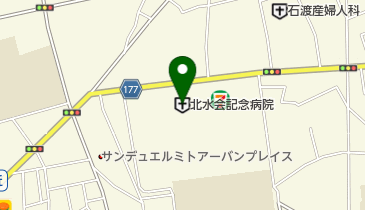 北水会(医療法人社団)健診センターの地図画像