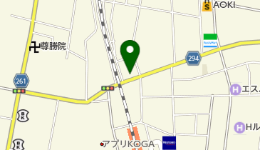 フラワー美容室の地図画像