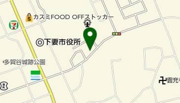 有限会社うしおだ不動産の地図画像