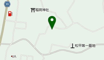 密蔵院の地図画像
