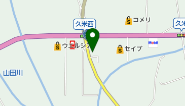 久米薬局の地図画像