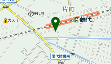 しちりん藤代店の地図画像