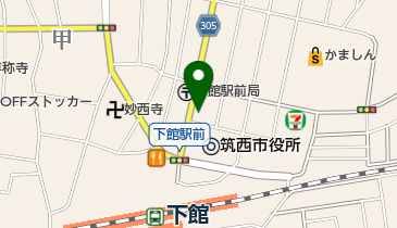 水戸証券株式会社下館支店の地図画像