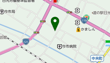 今市中央コミュニティセンターの地図画像