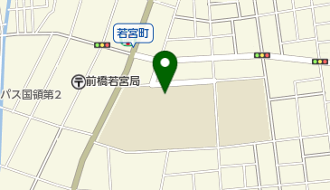 群馬大学教育学部附属特別支援学校の地図画像
