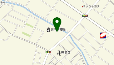 前橋市役所 市民部 市民課 第二証明交付コーナーの地図画像