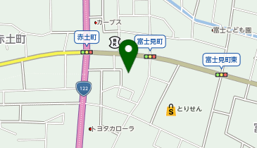 パシオス館林店の地図画像